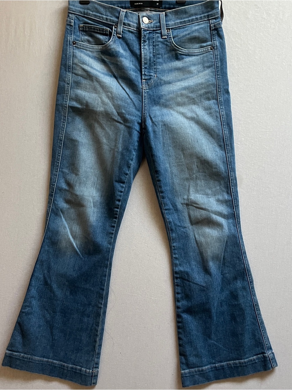 Veronica Beard Carson High Rise Ankle Flared Jeans Size 27